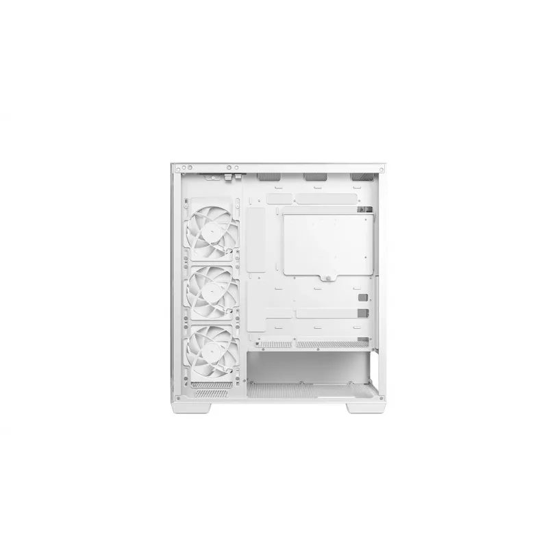 Obudowa PC DeepCool CG580 4F V2 Midi Tower biały — ATX, hartowane szkło, 3 wentylatory boczne 120 mm, wsparcie chłodnicy bocznej 360 mm