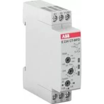 Wielofunkcyjny przekaźnik czasowy ABB E234CT-MFD 24-240VAC, 24-48VDC CT-MFD.12 (1SVR500020R0000)