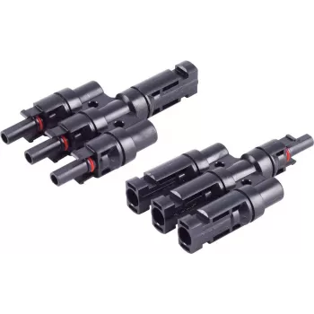 shiverpeaks ®-PV4 Zestaw adapterów T, 3/1, IP68, 1,5 kV, czarny (BS02-21013)