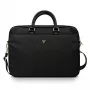Torba na laptopa GUESS GUCB15NTMLBK 16-calowa czarna nylonowa z logo trójkąta