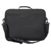 Torba na laptop Manhattan Cambridge 15,6 cala, konstrukcja typu clamshell, czarna, LOW COST, kieszeń na akcesoria, komora na dokumenty z tyłu, pasek na ramię (odpinany), odpowiednik Targus TAR300, pokrowiec na notebook, trzyletnia gwarancja