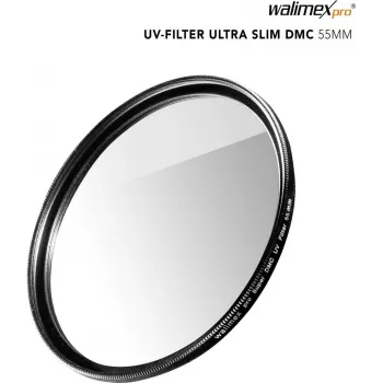 Filtr UV Walimex pro cienki Super DMC 55mm — ochrona obiektywu 55 mm