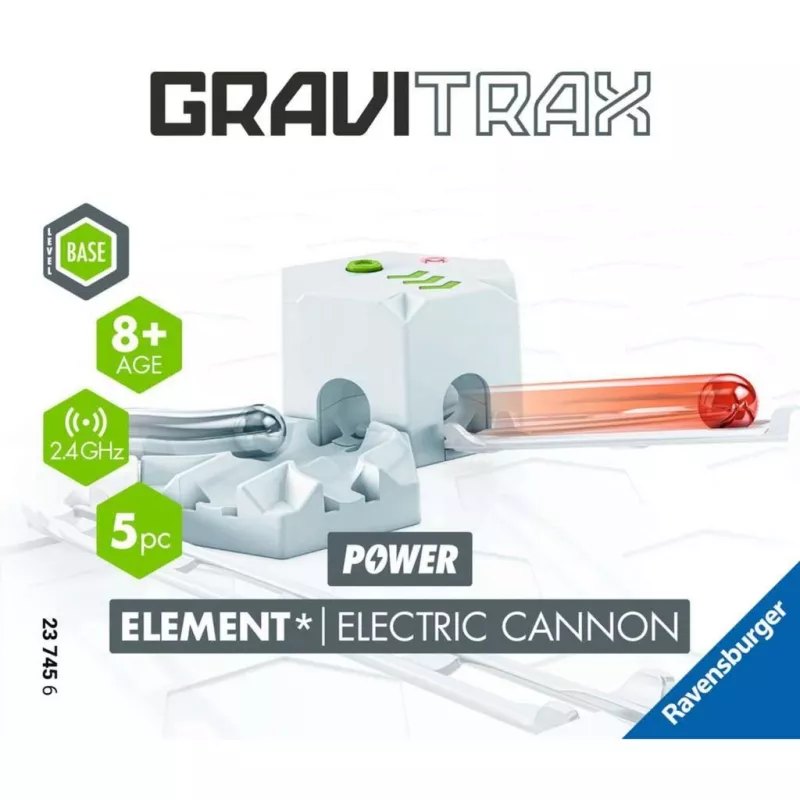 Ravensburger GraviTrax Element Electric Cannon tor dodatek dla GraviTrax tor kulkowy