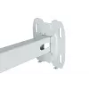 Uchwyt ścienny AVTEK WallMount Next 1200 — stal, biały, teleskopowy, obrót 360°, nachylenie ±42°, maks. obciążenie 20 kg