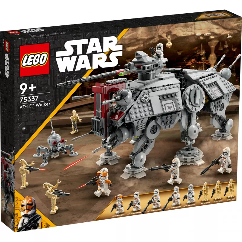LEGO Star Wars: Zestaw Walkera AT-TE z figurkami droidów (75337)