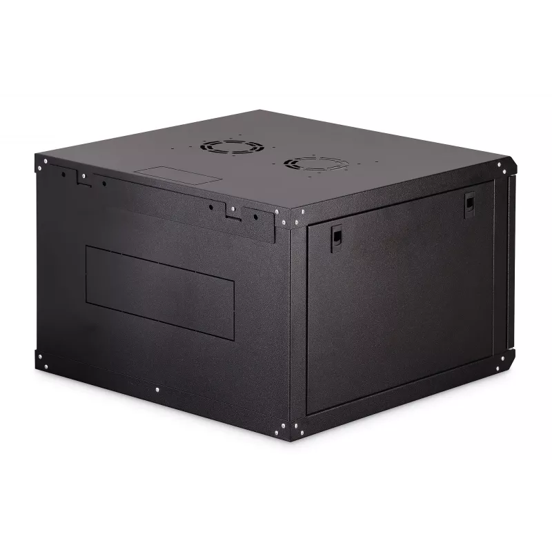 Szafka rack 19 cali naścienna DIGITUS Dynamic-N DN-37103 — 7U, 600x600 mm, IP20, niezmontowana, czarna