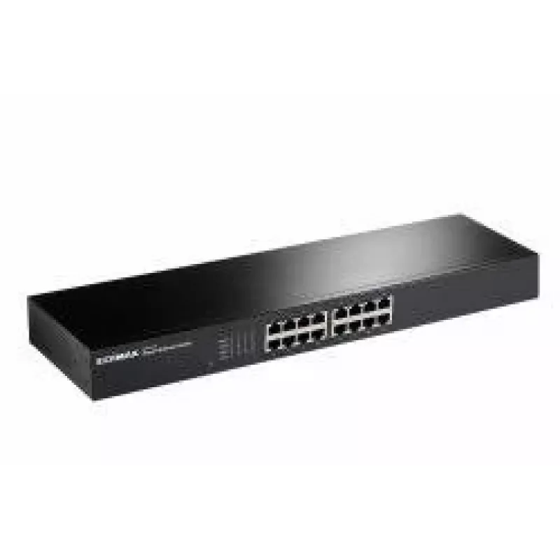 Edimax GS-1016 V2 przełącznik sieciowy Zarządzalny Gigabit Ethernet (10/100/1000) Czarny