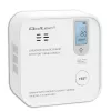 Czujnik tlenku węgla QOLTEC 52577 — alarm zasilany bateriami, poziom dźwięku 85 dB