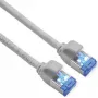 Kabel krosowy ROLINE S/FTP Kat.6A TPE PoE-tauglich verknotungsfrei Szary 1m