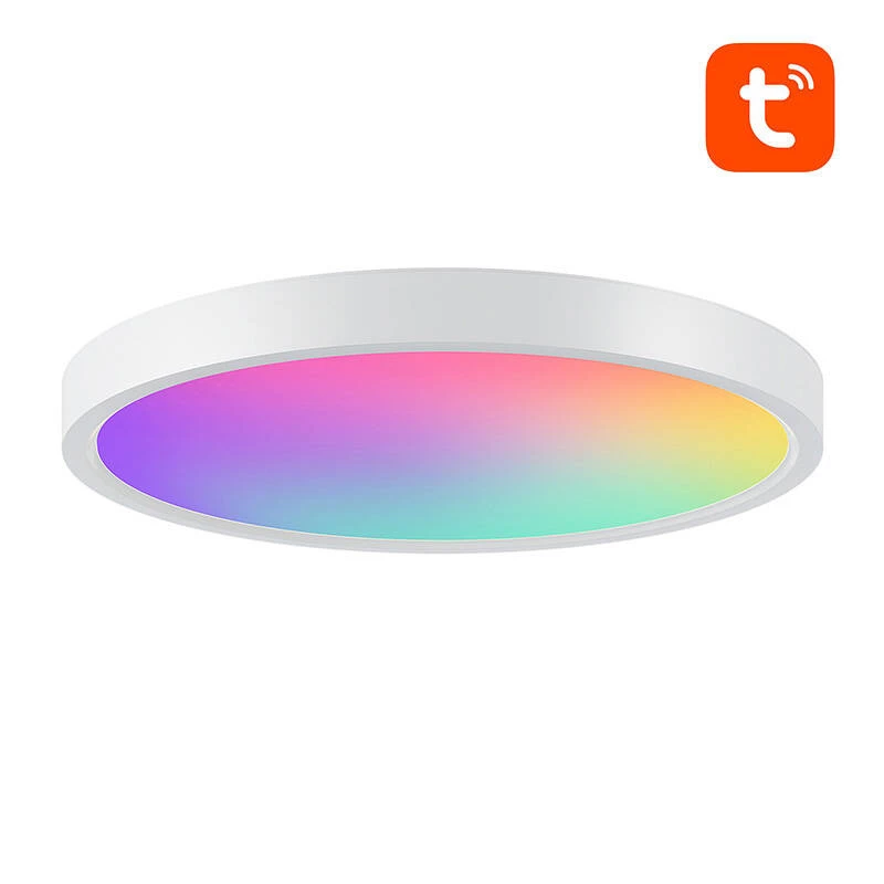 Inteligentna lampa sufitowa 30 cm WiFi/Bluetooth 16M RGBCW Gosund LB12 1920lm Tuya + pilot