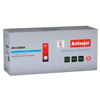 Toner Activejet ATK-5280CN (zamiennik dla Kyocera TK-5280C; Supreme; 11000 stron; cyjan)
