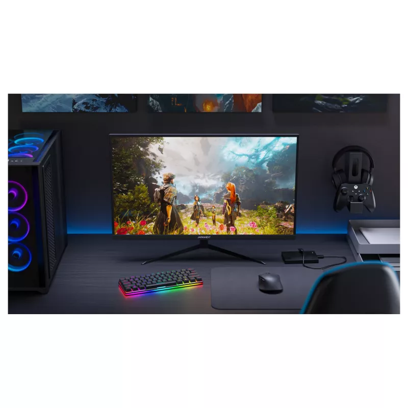 JAPANNEXT JN-I270UHD16FHD32 monitor komputerowy 68,6 cm (27 cali) 3840 x 2160 pikseli 4K Ultra HD LED Czarny