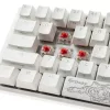 Ducky One 3 Classic Pure Biały Mini Gaming klawiatura, RGB LED - MX-Czerwony (US) (DKON2161ST-RUSPDPWWWSC1)