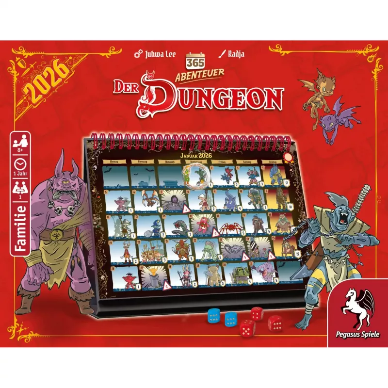 365 adventure – Der Dungeon (Edycja 2026), gra logiczna