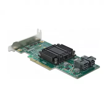DeLOCK Karta z magistralą PCI Express x8 na 2 wewnętrzne porty SFF-8643 NVMe – niskoprofilowa
