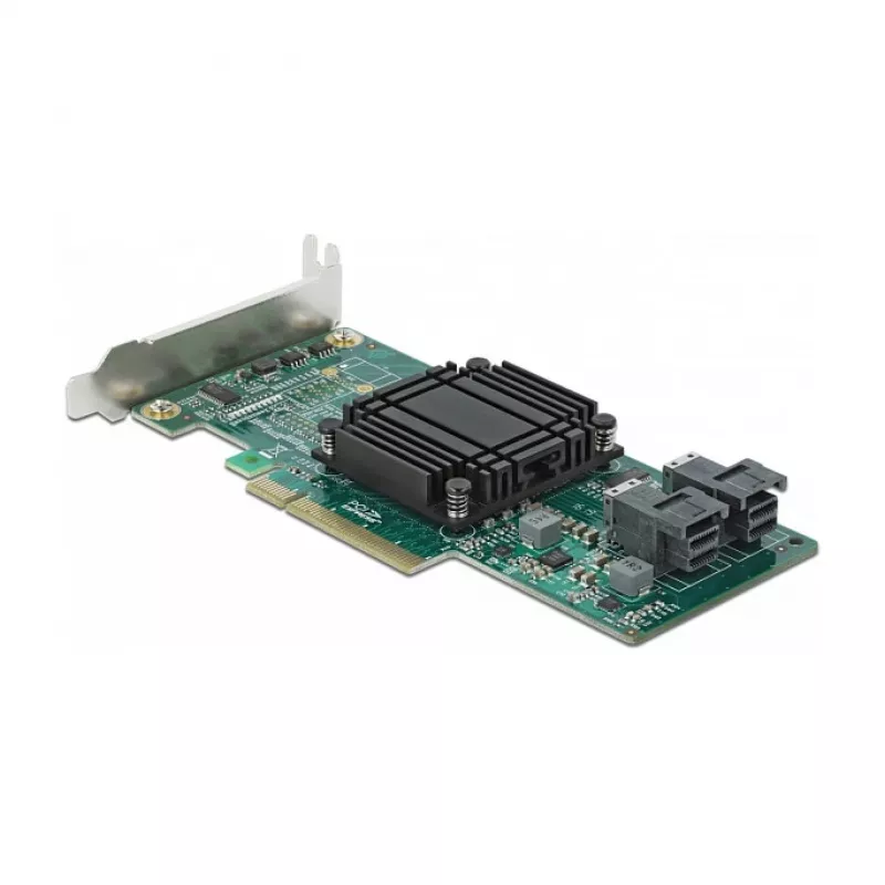 DeLOCK Karta z magistralą PCI Express x8 na 2 wewnętrzne porty SFF-8643 NVMe – niskoprofilowa