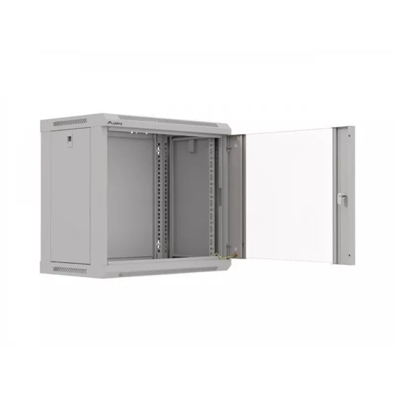 Lanberg WF03-5309-10S szafa rack 9U Do montażu na ścianie Czarna