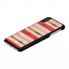 Etui iKins do iPhone XS Max — czarne, wzór krótkiego ciasta