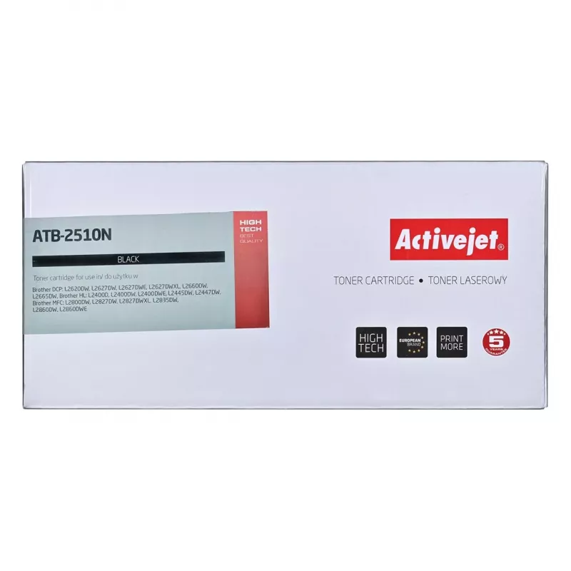 Toner Activejet ATB-2510N (zastępuje Brother TN2510; Supreme; 1200 stron; czarny)