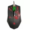 Mysz gamingowa A4Tech BLOODY A60 — optyczna, symetryczna, 6200 DPI, USB typu A, 8 przycisków, czarna