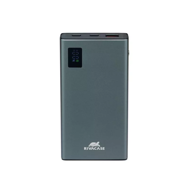 Powerbank Rivacase VA1021 10000 mAh, podwójne wyjścia USB, wskaźniki LED, kompaktowa ładowarka przenośna