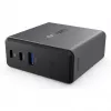 Lenovo X9 Charging GaN Dock Przewodowy USB 3.2 Gen 2 (3.1 Gen 2) Type-C Szary