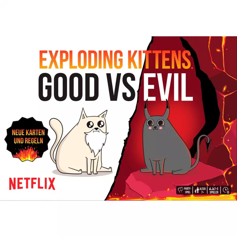 Exploding Kittens - Good vs. Evil, gra karciana