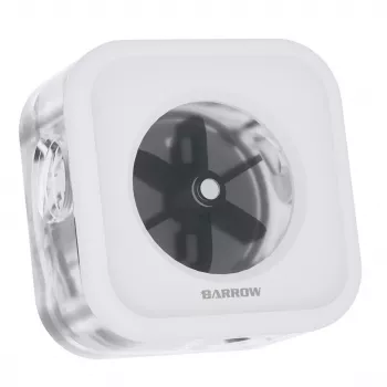 Przepływomierz Barrow SLFV2-RGB W ARGB biały - czujnik przepływu cieczy chłodzącej do pętli PC