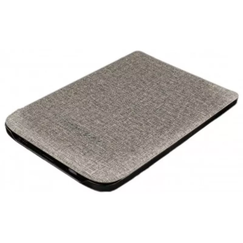 Etui na tablet WPUC-627-S-GY Szary (PocketBook Touch Lux 4, Lux 5, Color, Touch HD 3, Basic Lux 2)