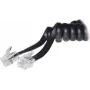 S/CONN 2m RJ10 Czarny Transparent ShiverPeaks