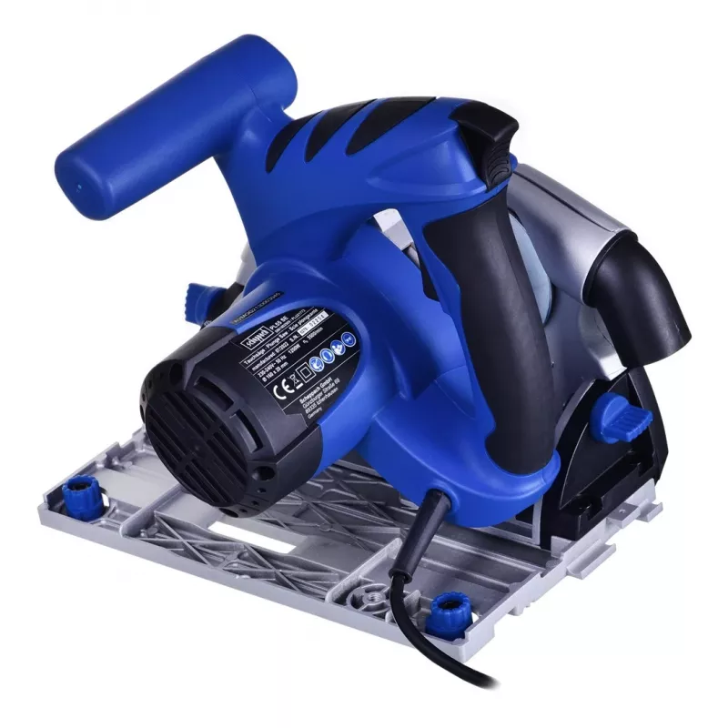 Pilarka tarczowa Scheppach PL55, 1200 W, 230 V, tarcza Ø160 mm, 24T, głębokość cięcia 49,5 mm (90°), regulacja kąta, drewno