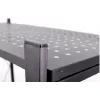 Stojak do przechowywania narzędzi ogrodowych Top e shop FS004 — wolnostojący, stal ocynkowana, 720×340×1270 mm, udźwig 50 kg
