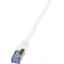 Kabel sieciowy LogiLink CQ4031S RJ-45 Cat7 1m Biały