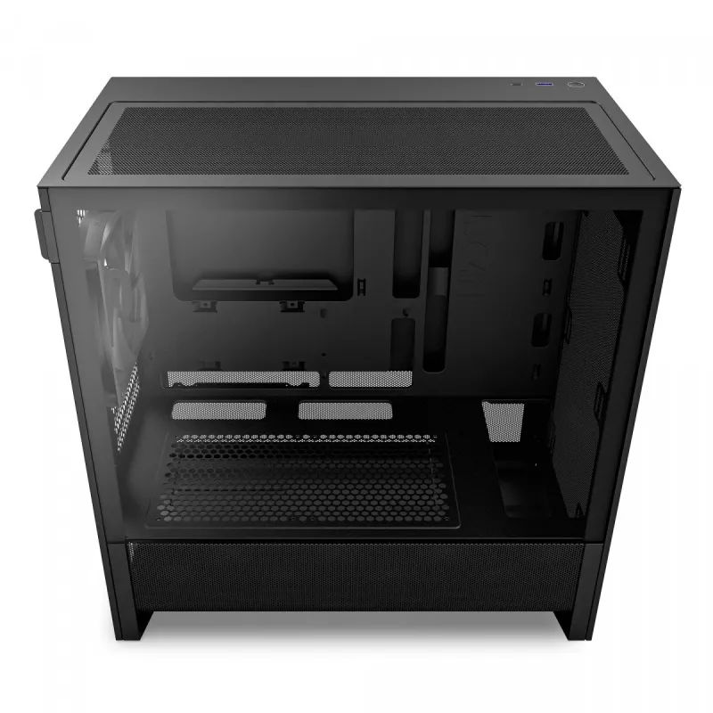 NZXT H3 Flow Micro ATX Obudowa z przepływem powietrza - Czarny