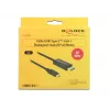 DeLOCK 85256 adapter kabla wideo 2 m USB Type-C DisplayPort Czarny