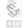 SCHROFF RATIOPAC AIR 193/4U 84HP 315D - Akcesorium do szafy rack - 4U (24571585)