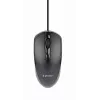 Gembird KBS-UO4-01 Klawiatura Mysz w zestawie Biurowa USB QWERTY US English Czarna
