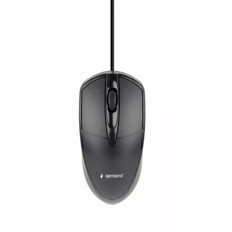 Gembird KBS-UO4-01 Klawiatura Mysz w zestawie Biurowa USB QWERTY US English Czarna