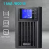 UPS QOLTEC Pure Sine Wave 1kVA 800W z AVR i wyświetlaczem LCD