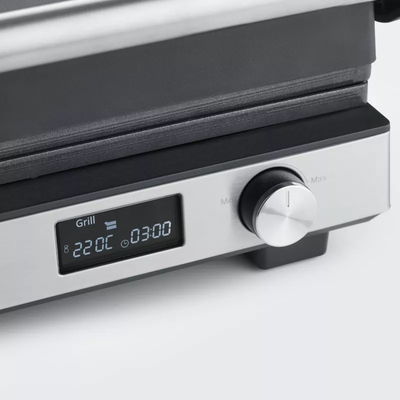 Grill kontaktowy Severin KG 2380 Czarny Srebrny 2000W Stal nierdzewna