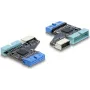 DELOCK Hub USB 5 Gb/s – wewnętrzne złącze 20-pinowe na 1x USB 5 Gb/s