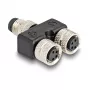 Rozdzielacz kabli DeLOCK 60577 Czarny PVC M8 22mm 24mm 10mm