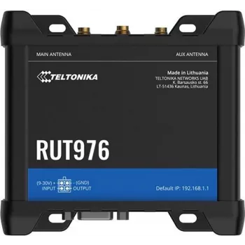 Teltonika · Router· RUT976· czerwonycap 5G· eSIM - Router - WLAN