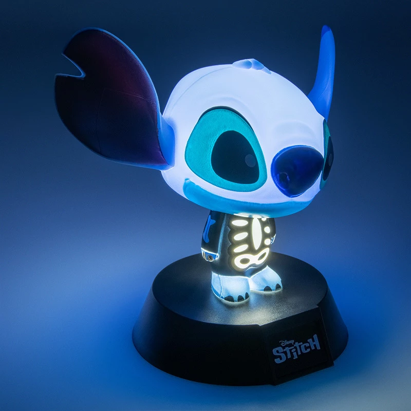 Lampka stołowa Paladone Stitch Skeleton Icon Light – nocna lampka z postaciami