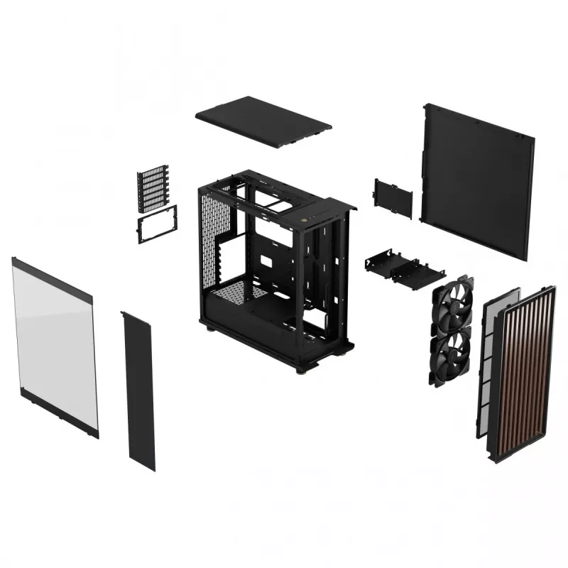 Obudowa PC Fractal Design North Midi Tower Czarna