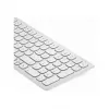 Alogic Echelon Compact USB-C BT klawiatura German+ mysz biały - Klawiatura - USB typu C - Klawiatura - USB typu C