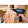 Bosch GSR 12V-15 Professional 650 g Czarny, Niebieski, Czerwony, Srebrny