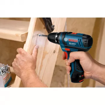 Bosch GSR 12V-15 Professional 650 g Czarny, Niebieski, Czerwony, Srebrny
