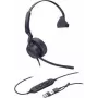 Yealink UH42 Mono 1308240 Zestaw słuchawkowy – USB-C/USB-A – monauralny – Redukcja szumów – Głośnik 35 mm – Szerokopasmowe audio – obrotowa muszla – Czarny