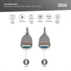 Hybrydowy kabel światłowodowy HDMI AOC Digitus AK-330126-300-S